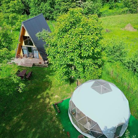 The Frog Glamping Hotell Horezu Eksteriør bilde