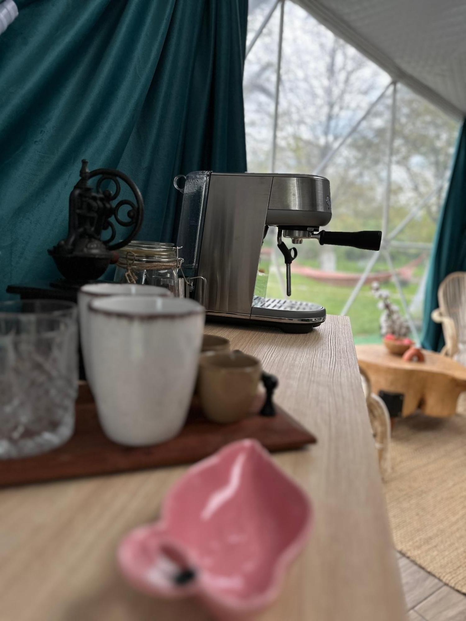 The Frog Glamping Hotell Horezu Eksteriør bilde
